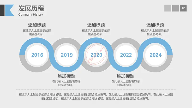 电子商务总结汇报类PPT模板ppt免费下载