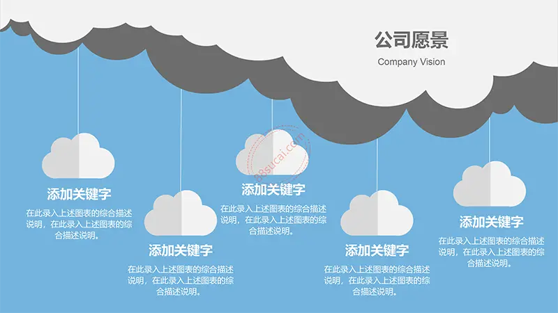 电子商务总结汇报类PPT模板ppt免费下载